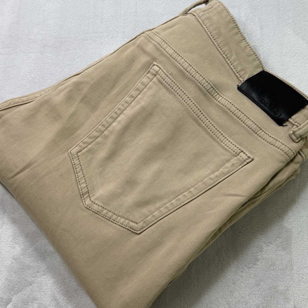 DL1961 Russell‎ Slim Straight Pants Khaki Stretch Mens 38x27
